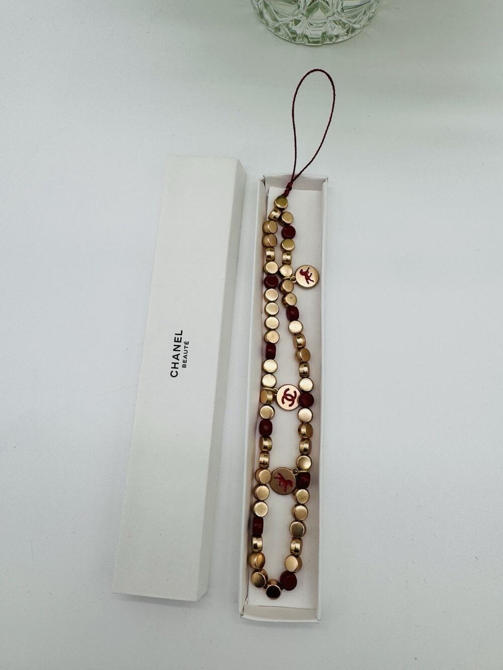 Chanel 2026 Lunar New Year Limited Edition Phone Charm Gold VIP Gift New In Box